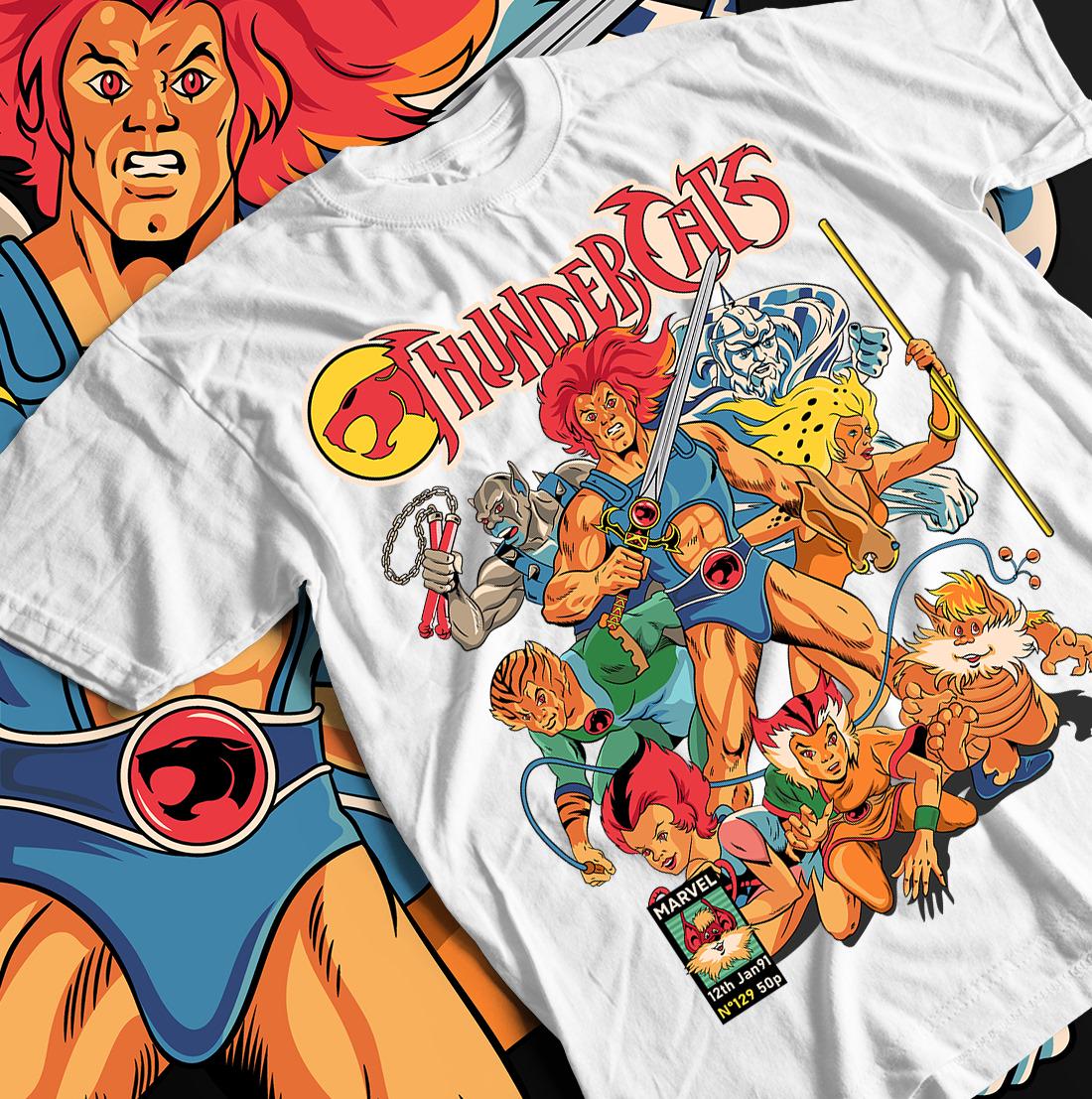 Crossfit Mayhem - ThunderCats Anime Hediyesi, Anime Gömleği, Anime