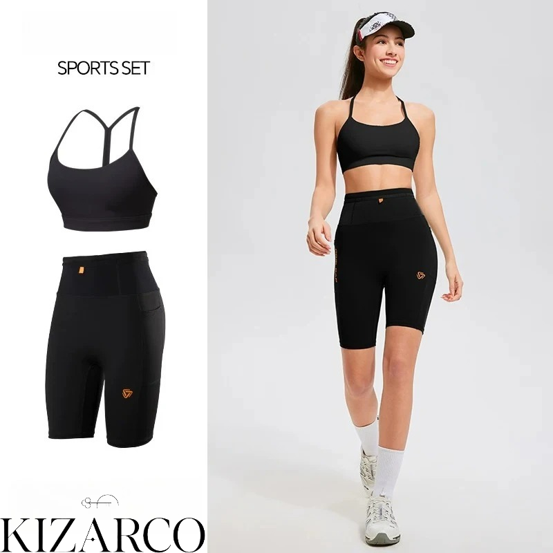 Crossfit Fitness Gear - Fitness kıyafeti kadın çapraz sırtlı spor