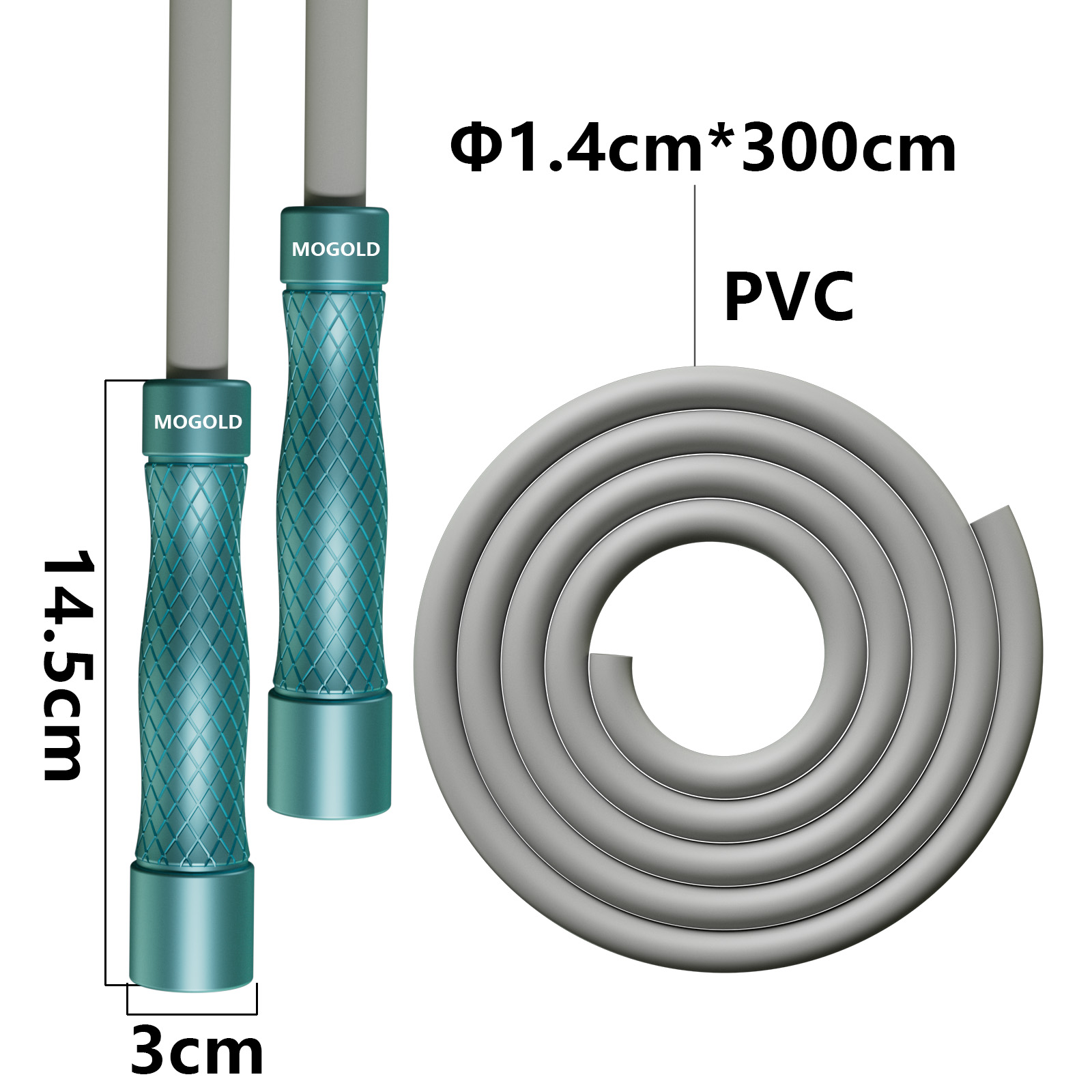 MOGOLD Profesyonel Atlama İpi: - Skipping Rope Pvc incelemesi ve fiyatı