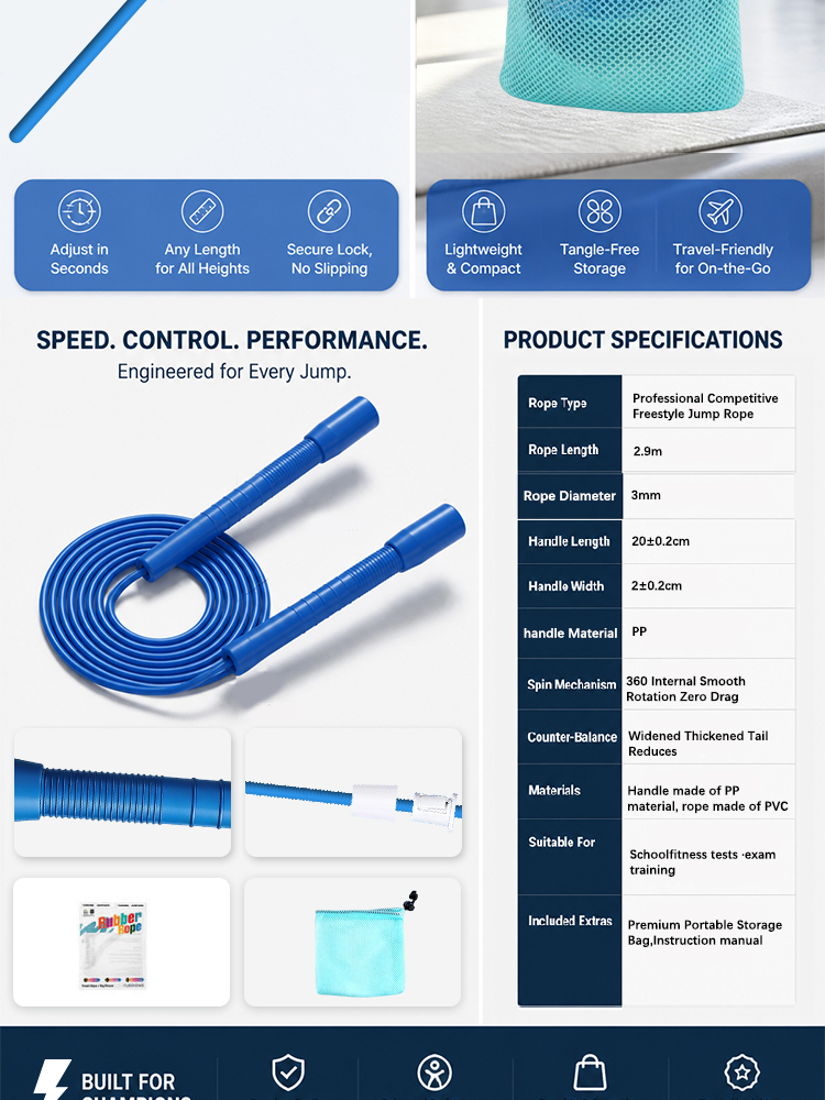 YUEDONG Hızlı Atlama İpi Ayarl - Skipping Rope Pvc incelemesi ve fiyatı