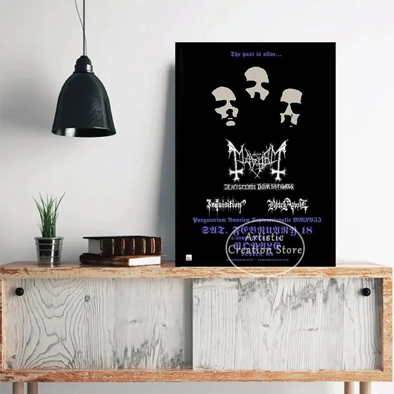 Mayhem Posterler İskandinav Me - Crossfit Mayhem incelemesi ve fiyatı